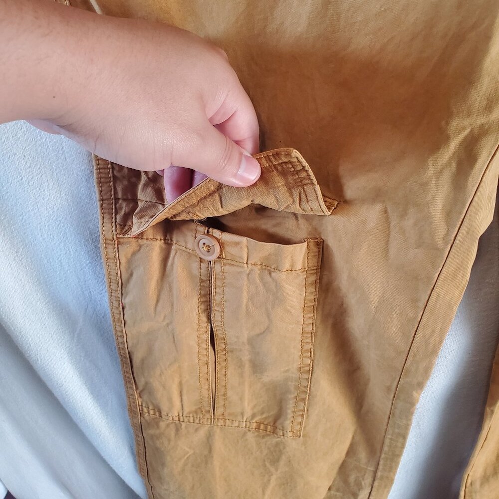 NWoT Free People "The Thing is Low" Rise Utility Cargo Pants for Women Size 8 - Picture 9 of 9